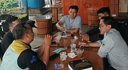 Meeting Koordinasi Pendampingan Pondok Pesantren Kab. Bandung, bersama tim pendamping OPOP DISKUK JABAR
